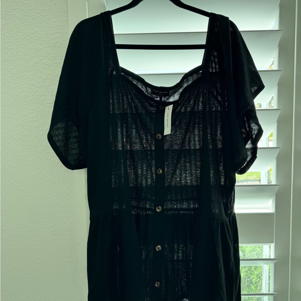 Lane Bryant size 26 BNWT black top